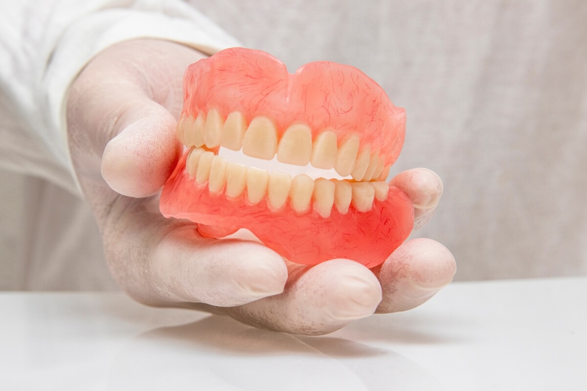 Showing Denture